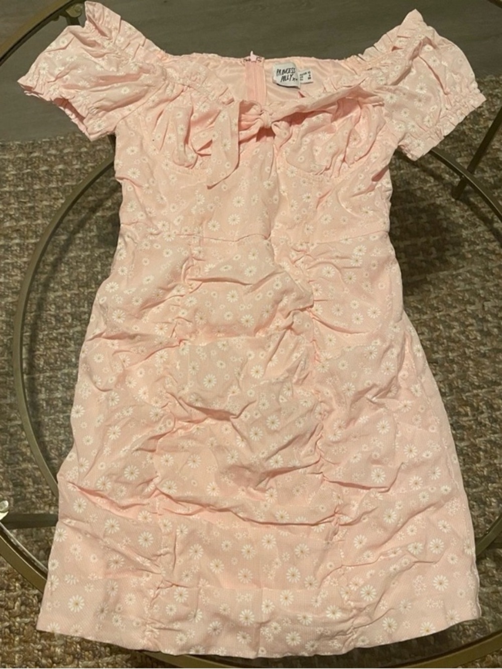 princess polly back to paris mini dress